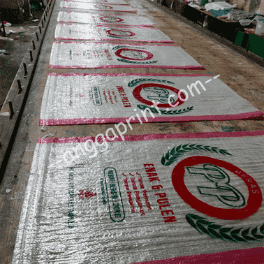 Sablon Karung Custom: Karung Beras, Pupuk, Hasil Bumi & Industri